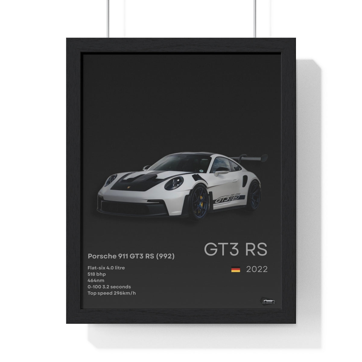 Porsche GT3 RS Custom Poster