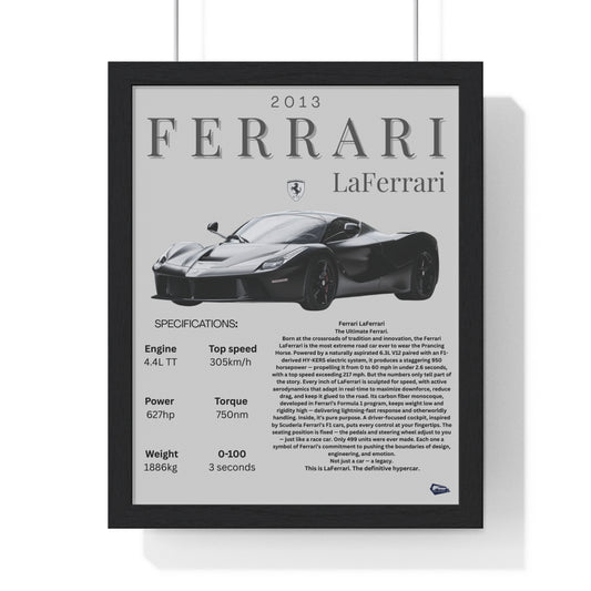 Ferrari LaFerrari Custom Poster