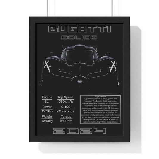 Bugatti Bolide Custom Poster