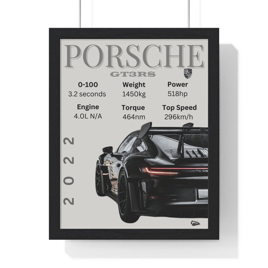 Porsche GT3RS Custom Poster