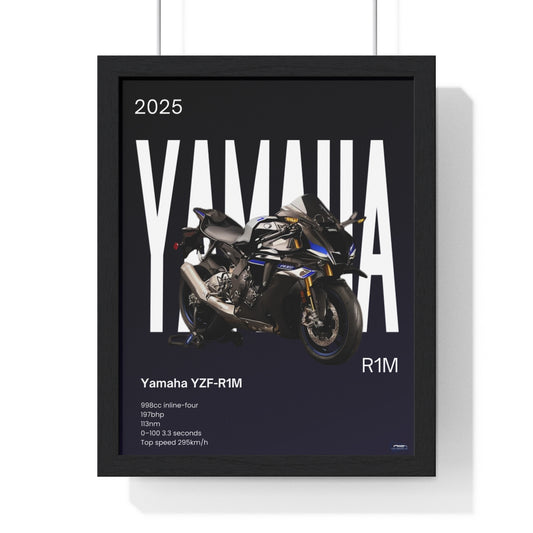 Yamaha R1M Custom Poster