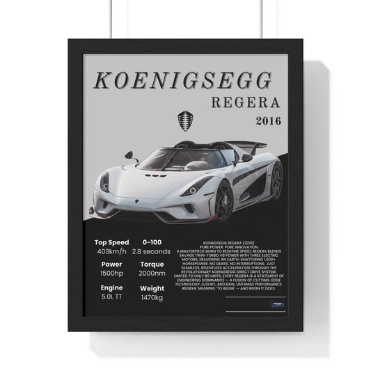 Koenigesgg Regera Custom Poster
