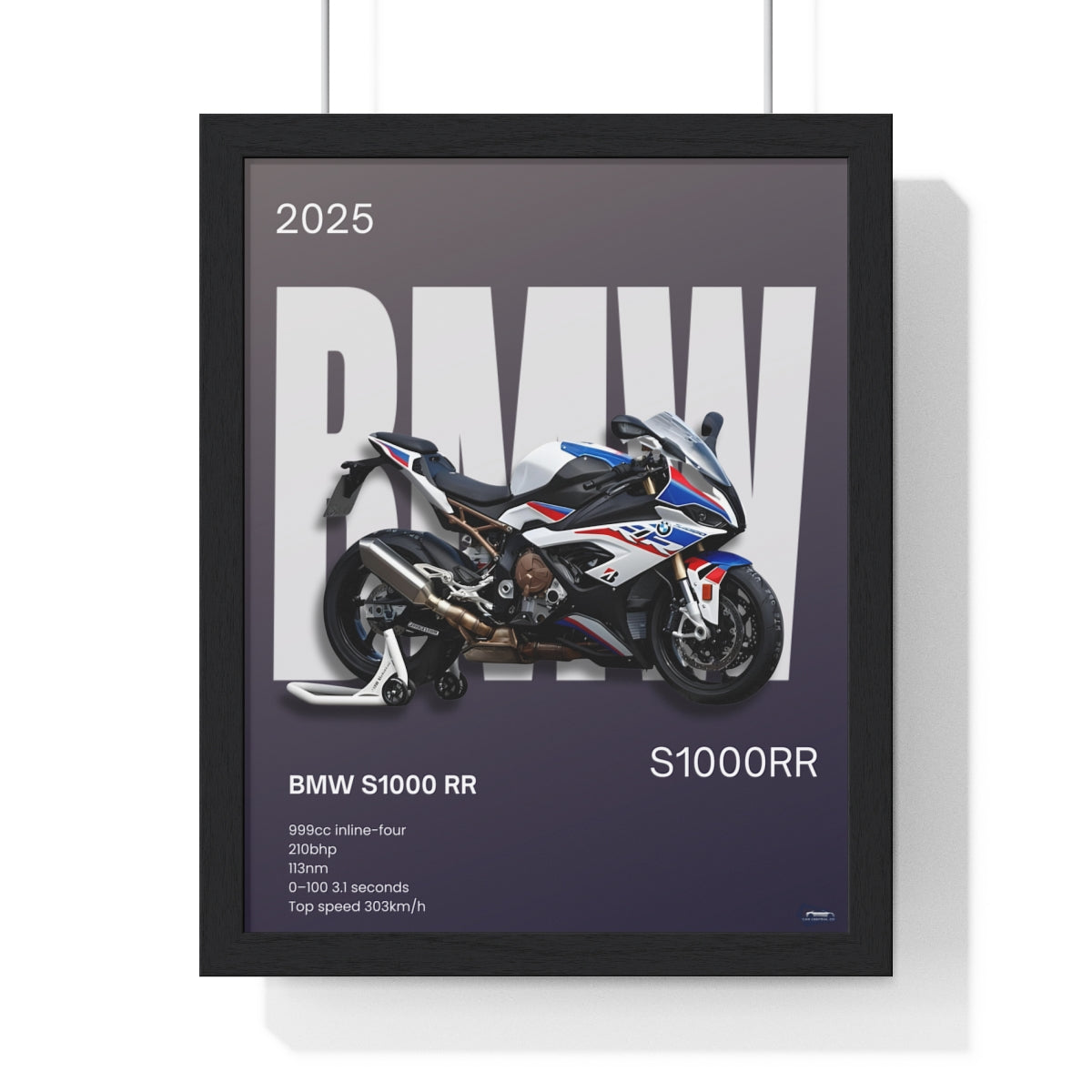 BMW S1000RR Custom Poster